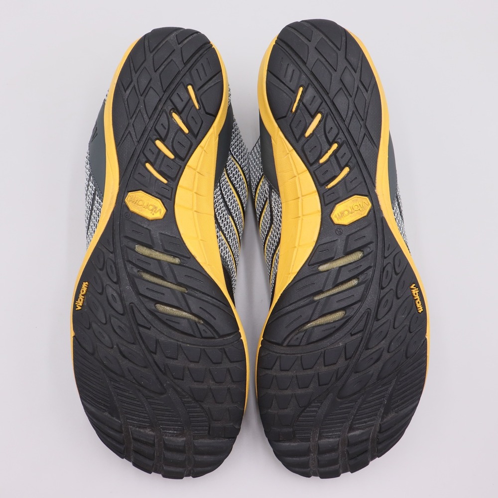 Merrell Mens Trail Glove Smoke Adventure Yellow Size 12 Minimalist Running Shoes - Picture 8 of 8